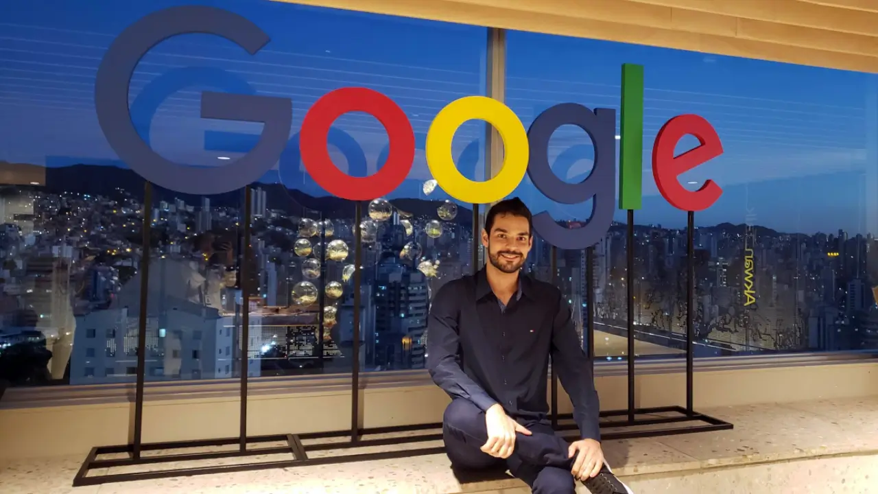 Cassiano Freitas no Escritório do Google em Belo Horizonte